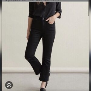 Everlane Kick Crop Raw Hem Jeans